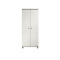 Hektor Elm & White Wardrobe