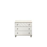 Hektor Elm Effect 3 Drawer Wide Chest (H)710mm (W)600mm