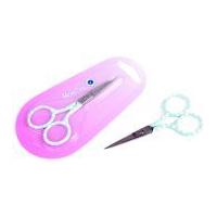 Hemline Polka Dot Print Scissors