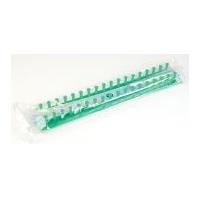 Hemline Straight Knitting Loom Green