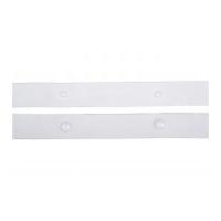 Hemline Press Fastener Snap Tape White