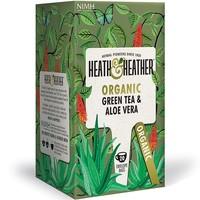 heath heather green tea aloe vera 20 bags
