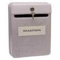 Helix Posting Suggestion Box Grey W81065