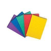 Headbound Pad (A4) Ruled 80gsm 120 Pages Assorted A (Pack of 10)