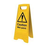 HEAVY DUTY a-BOARD - \'CAUTION WET PAINT\'