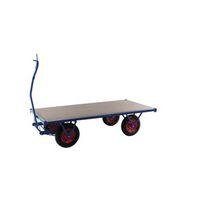 HEAVY DUTY BRAKED TURNTABLE TRUCK 3000MM LONG