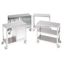 heavy duty stainless steel tro 1200mm drawer and cabinet