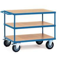 HEAVY DUTY TABLE TOP CART with three shelves 1000 X 700mm