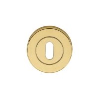 heritage v4000 brass concealed keyhole cover 53mm