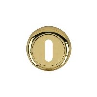 Heritage V4002 Brass Concealed Slotted Keyhole Cover 48mm