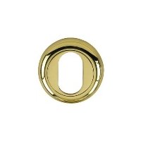 heritage v4003 brass concealed oval cylinder cover 48mm