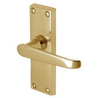 heritage v3910 victoria brass short lever latch door furniture