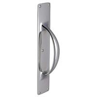 Heritage V1155 Chrome Pull Handle on Plate 303x53mm