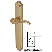 Heritage MM828 Verona Brass Bathroom Lever Door Furniture