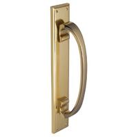 Heritage V1162 Brass Pull Handle on 460x76mm Plate