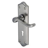 Heritage W4200 Buckingham Mercury Lever Lock Door Furniture