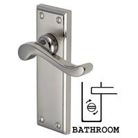 Heritage W3220 Edwardian Mercury Bathroom Lever Door Furniture