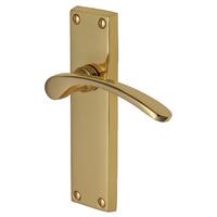 Heritage V4113 Sophia Brass Long Lever Latch Door Furniture