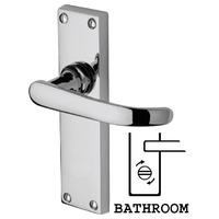 Heritage PR920 Project Avon Chrome Bathroom Door Furniture