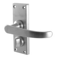 Heritage PR925 Project Avon Satin Chrome Privacy Door Furniture