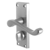 Heritage PR625 Project Malvern Satin Chrome Privacy Door Furniture