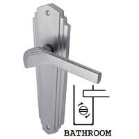 heritage wal6530 waldorf satin chrome bathroom lever door furniture