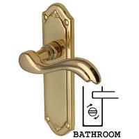 heritage mm993 lisboa brass bathroom lever door furniture