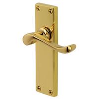 Heritage EV-V803 Everbrite Brass Bedford Lever Latch Door Furniture