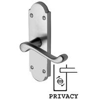 heritage pr525 project milton satin chrome privacy door furniture