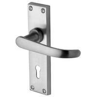 Heritage PR900 Project Avon Satin Chrome Lock Door Furniture