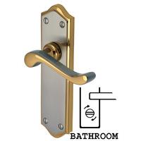 heritage w4220 buckingham jupiter bathroom lever door furniture