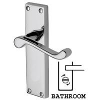 Heritage PR620 Project Malvern Chrome Bathroom Door Furniture