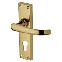 heritage pr927 project avon brass euro profile door furniture