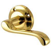 Heritage PR630 Project Malvern Brass Round Rose Door Furniture