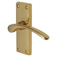 Heritage V4140 Sophia Brass Short Lever Latch Door Furniture