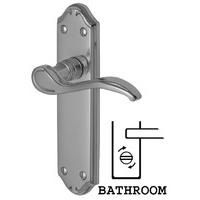 Heritage MM628 Verona Small Chrome Bathroom Lever Door Furniture