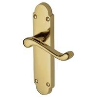 heritage pr510 project milton brass lever latch door furniture