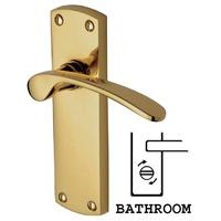 heritage pr420 project luca brass bathroom lever door furniture