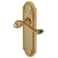 Heritage G020 Gainsborough Brass Lever Latch Door Furniture