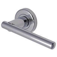 heritage v1001 challenger chrome round rose lever door furniture