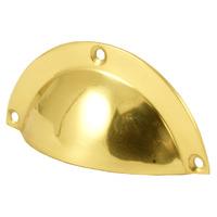 Heritage C1700 Brass Drawer Pull 97mm