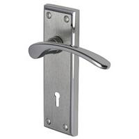 Heritage HIL8600 Hilton Apollo Lever Lock Door Furniture