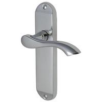 heritage mm927 algarve small chrome lever latch door furniture