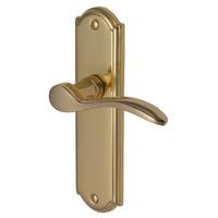 Heritage HOW1310 Howard Brass Lever Latch Door Furniture