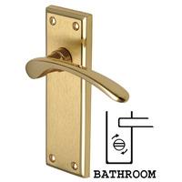 Heritage HIL8630 Hilton Mayfair Bathroom Lever Door Furniture