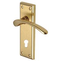 Heritage HIL8648 Hilton Mayfair EURO PROFILE Door Furniture