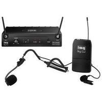 Headset Wireless microphone set IMG Stage Line TXS-831SET Transfer type:Radio Switch