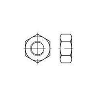 Hexagonal nuts M8 DIN 934 Steel 100 pc(s) TOOLCRAFT 131885