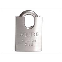 henry squire ar40cs stainless steel closed shackle lock 40mm