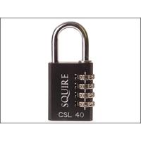 Henry Squire Recodeable Black Combination Padlock 40mm